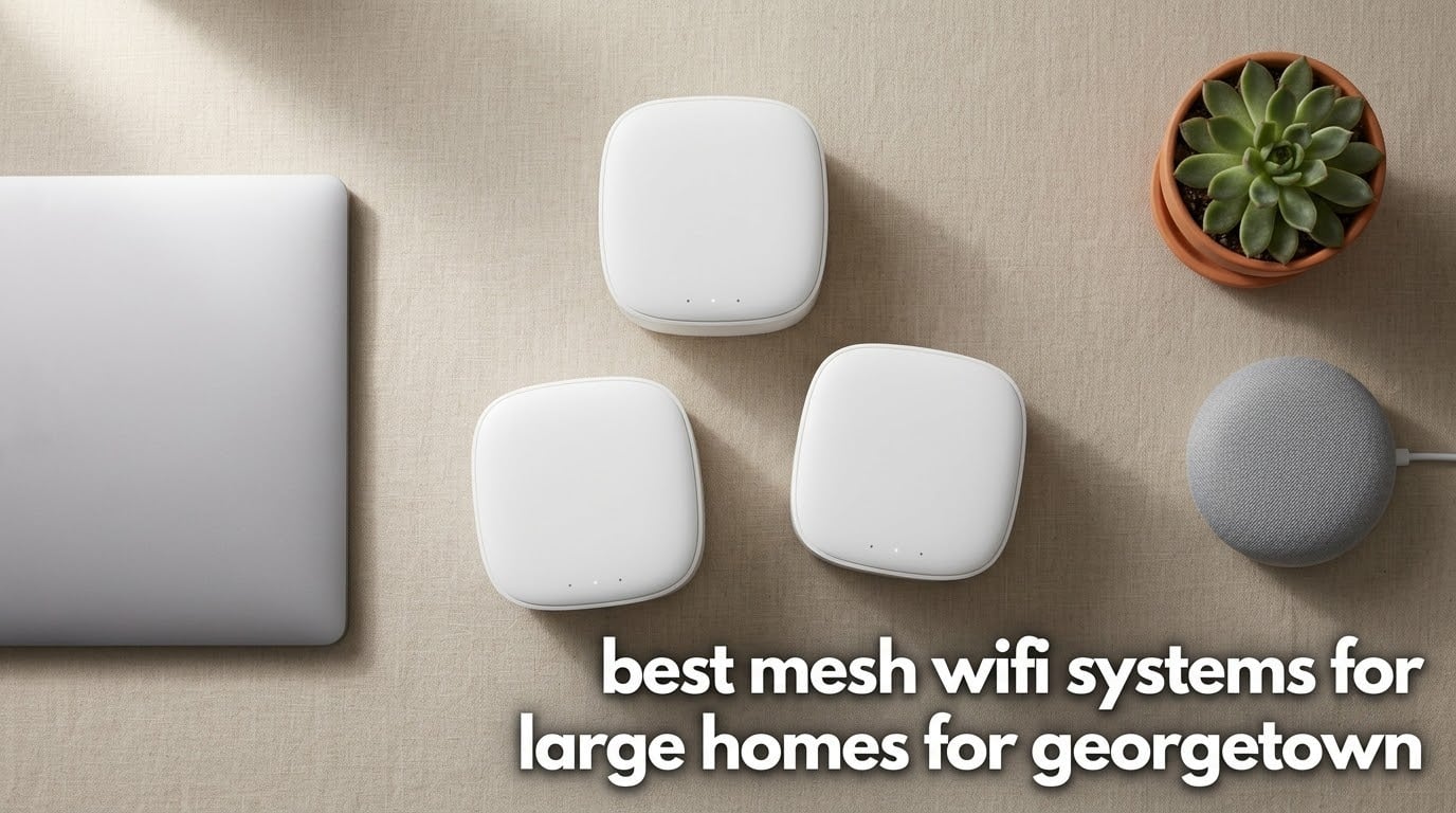 best mesh wifi systems for large homes for georgetown
