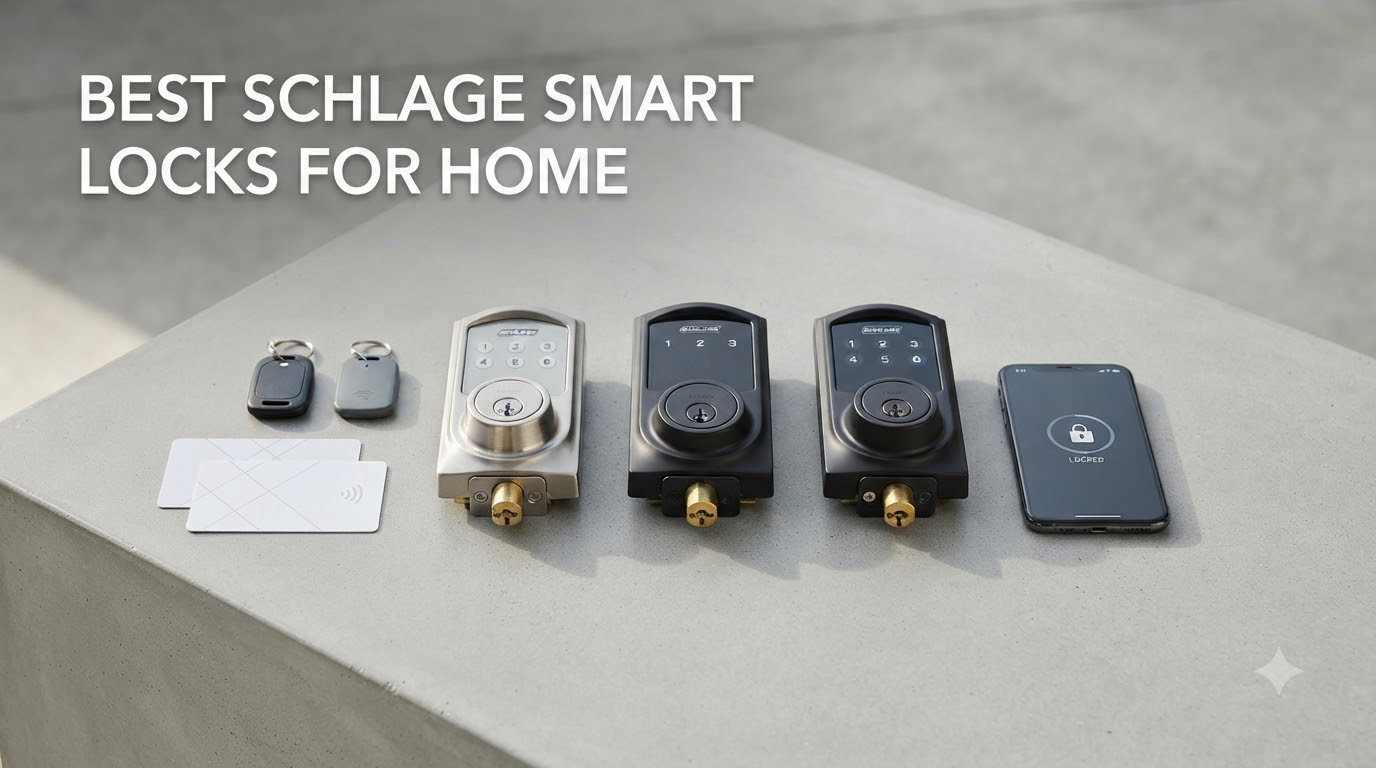 best schlage smart locks for home