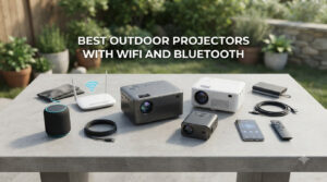 best outdoor projectors with wifi and bluetooth