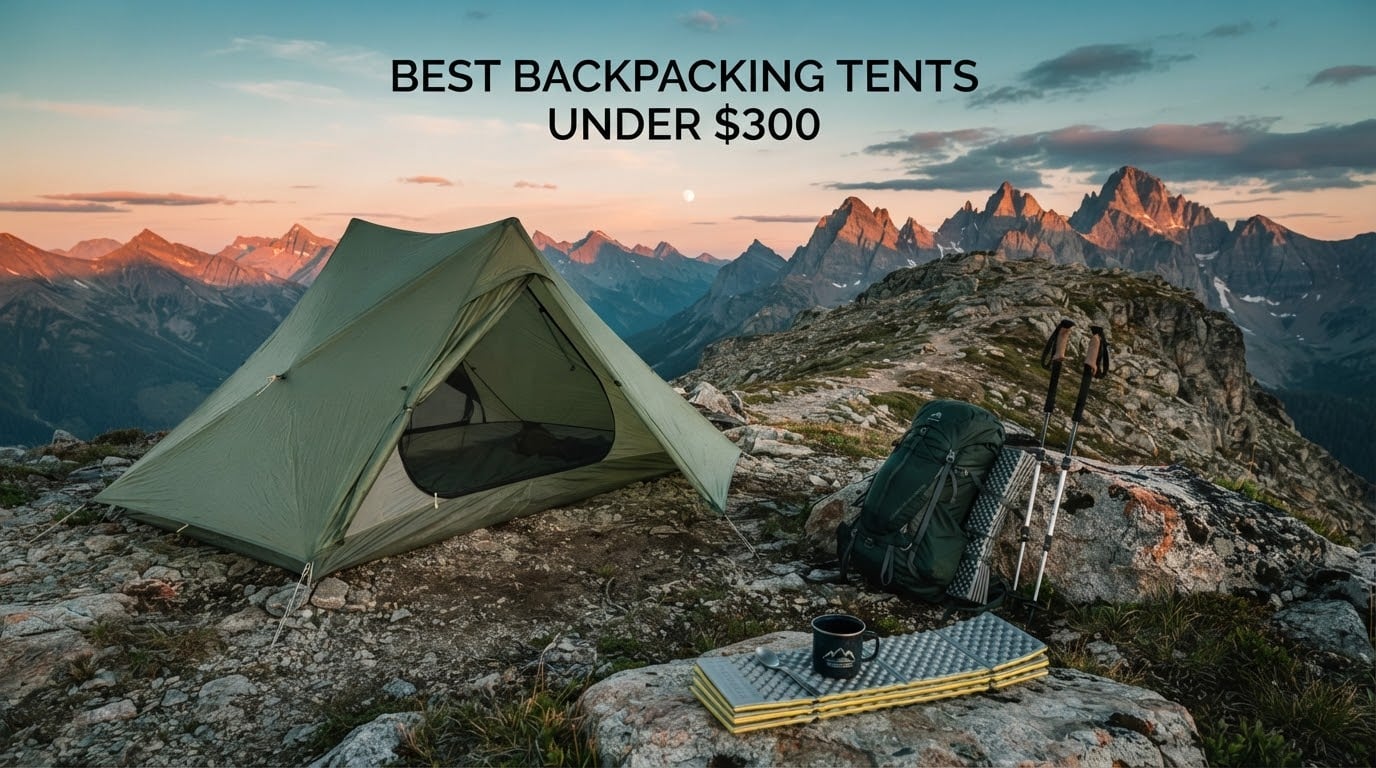 best backpacking tents under $300