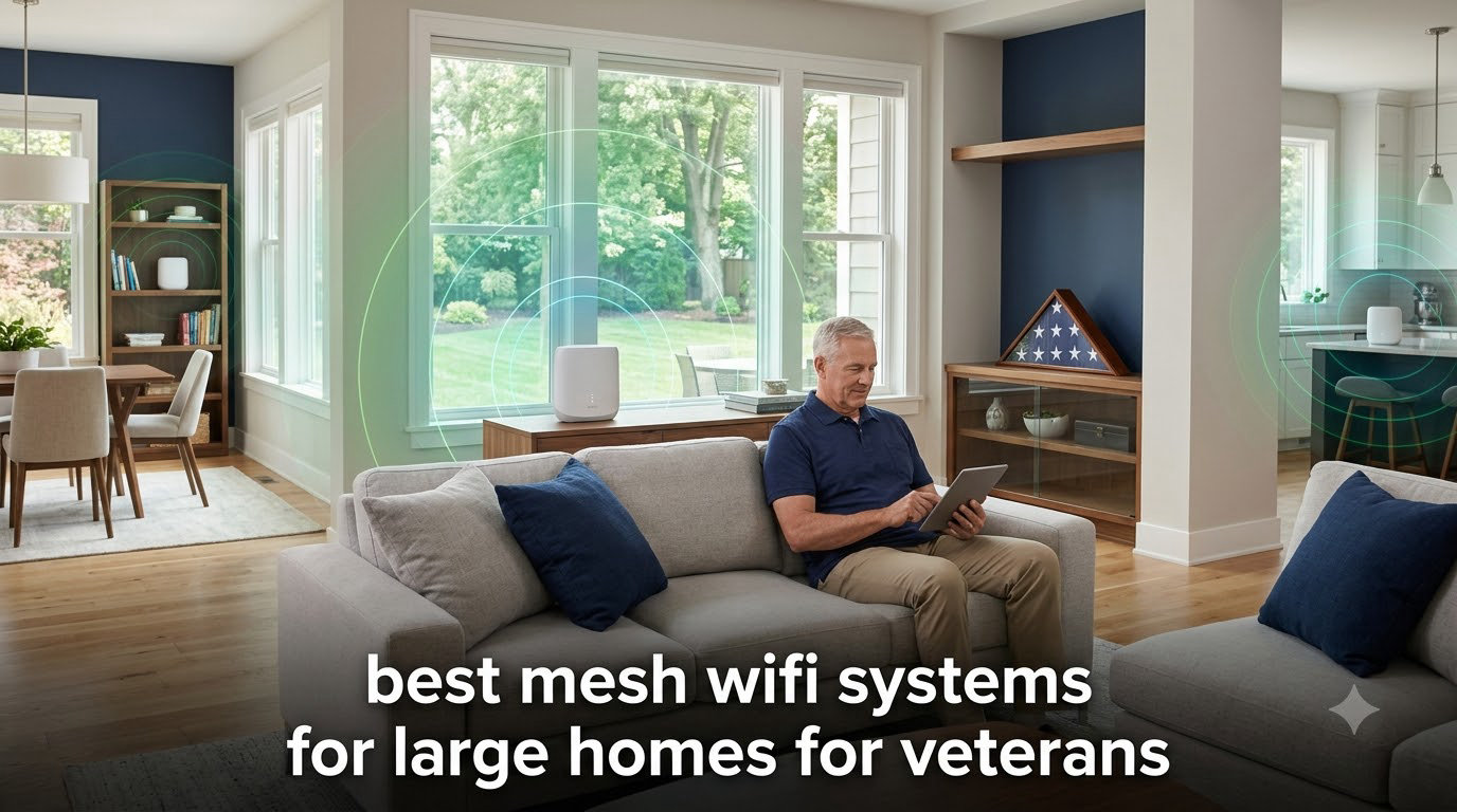 best mesh wifi systems for large homes for veterans