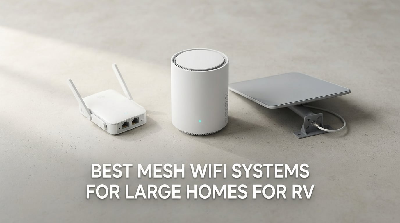 best mesh wifi systems for large homes for rv