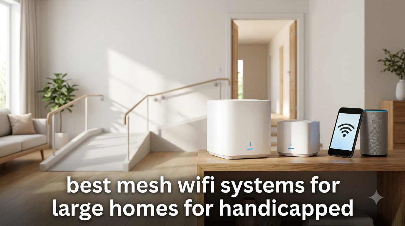 best mesh wifi systems for large homes for handicapped