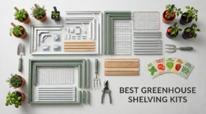 best greenhouse shelving kits