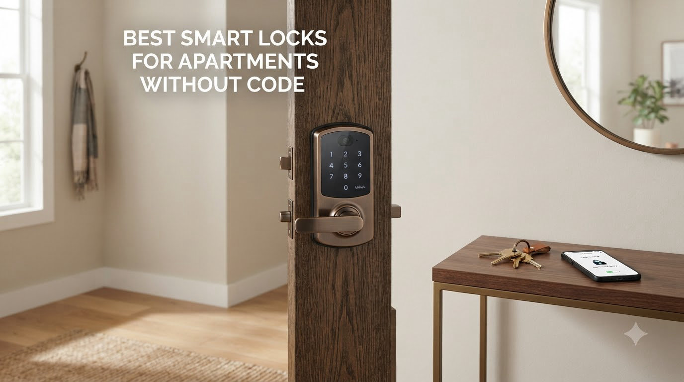 best smart locks for apartments without code