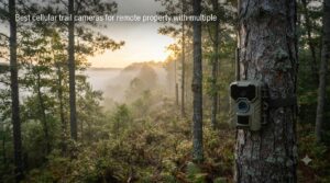 best cellular trail cameras for remote property with multiple