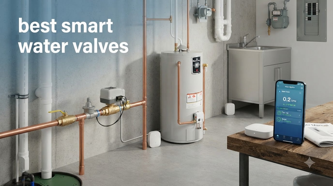 best smart water valves