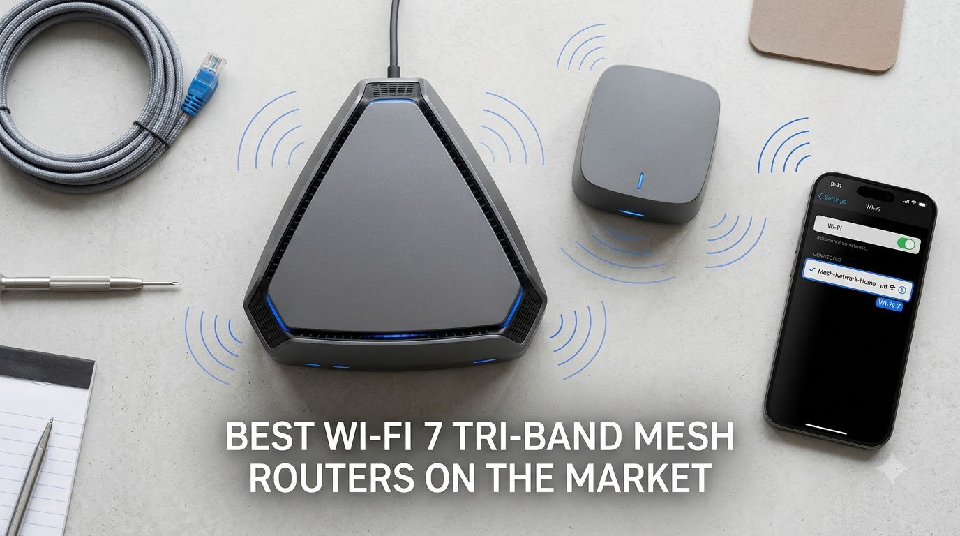 best wi fi 7 tri band mesh routers on the market
