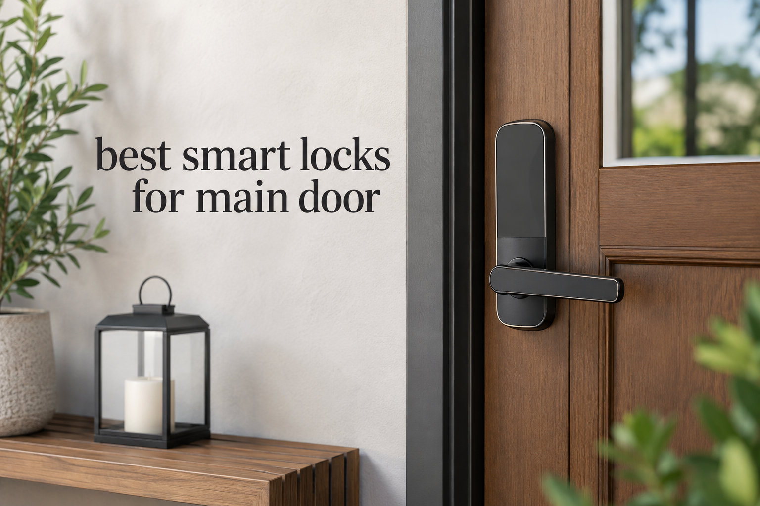 best smart locks for main door