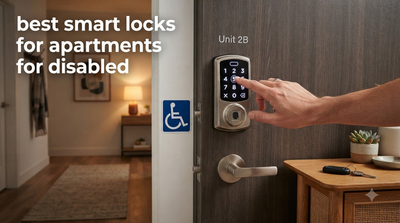 best smart locks for apartments for disabled