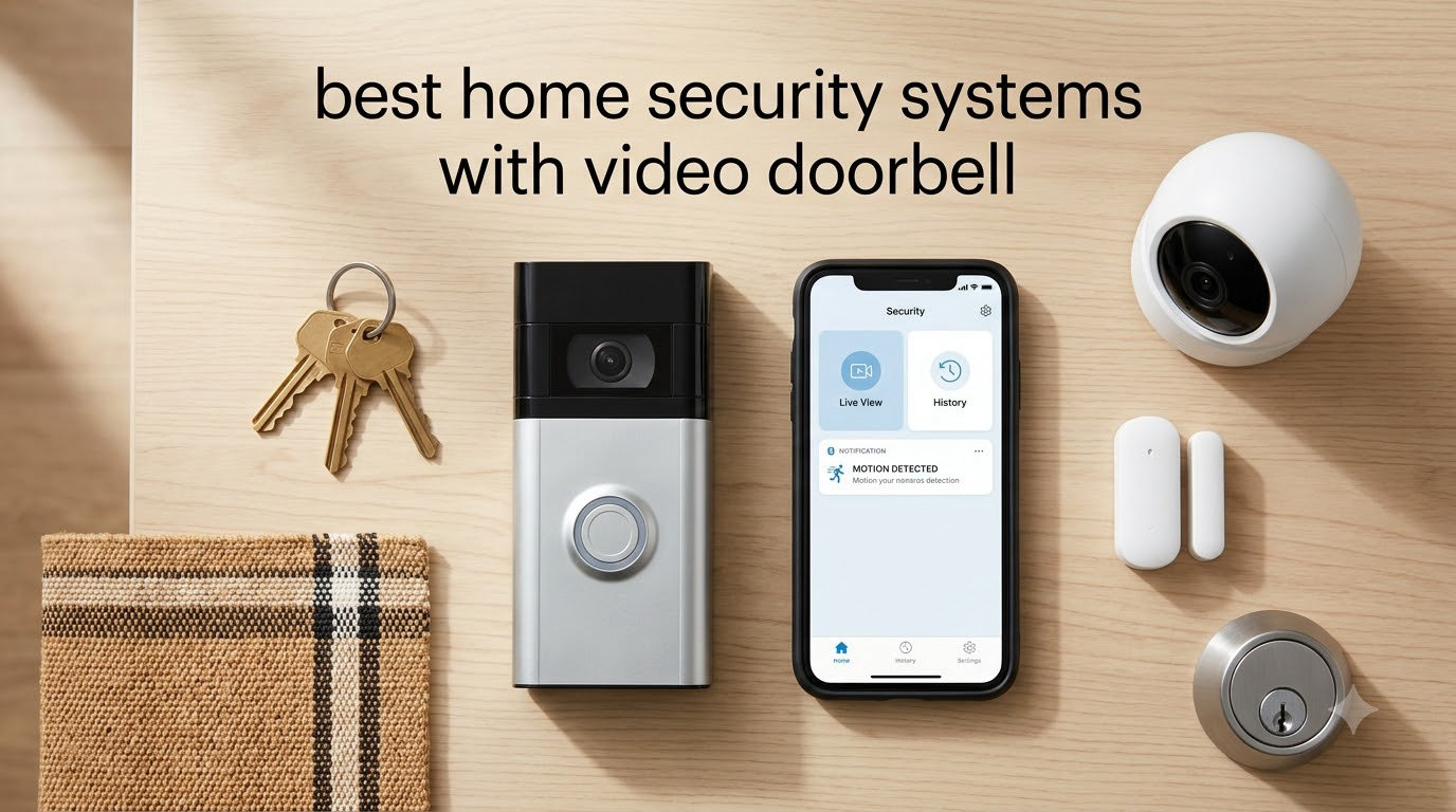 best home security systems with video doorbell