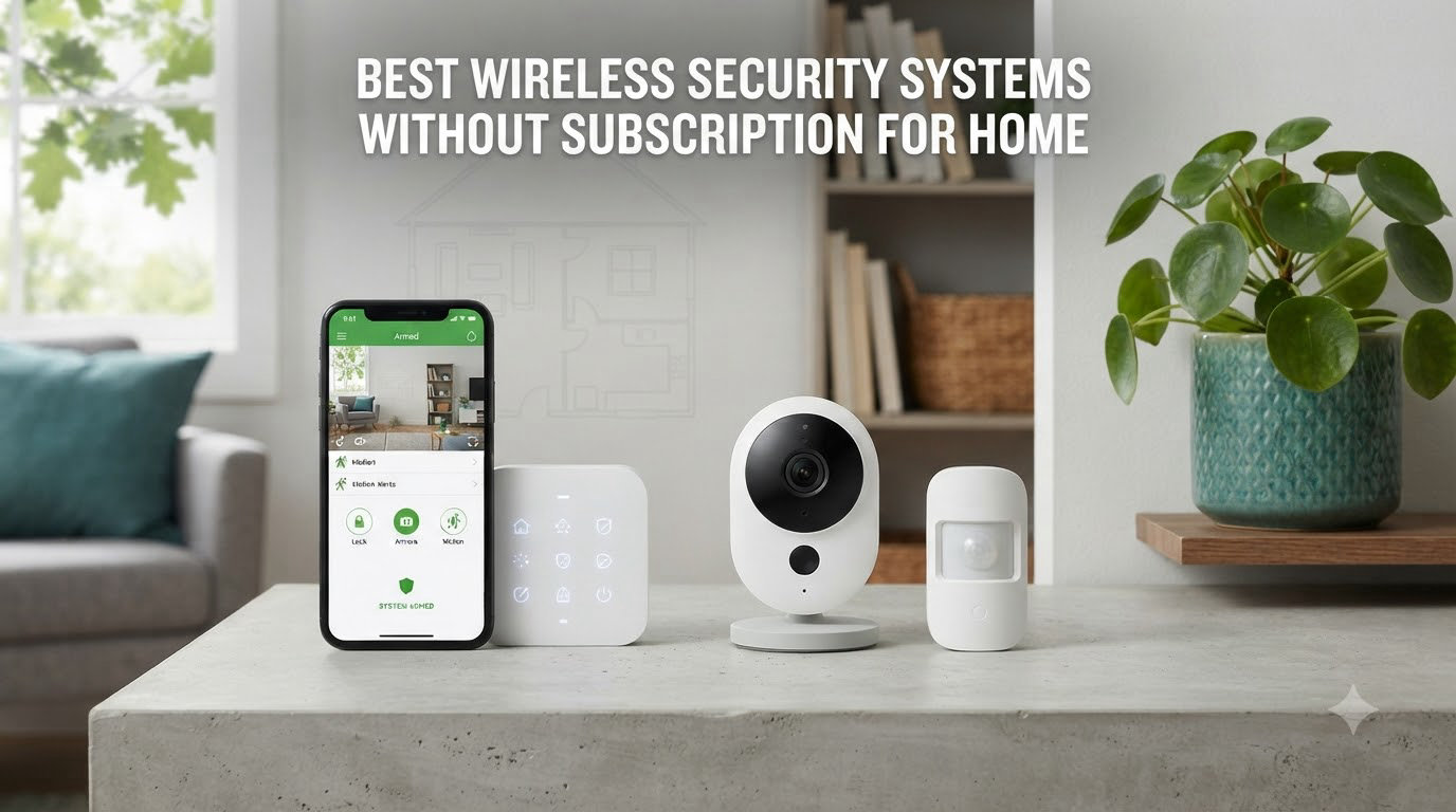 best wireless security systems without subscription for home