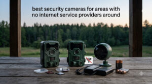 best security cameras for areas with no internet service providers around