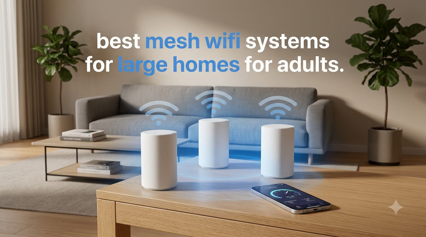 best mesh wifi systems for large homes for adults