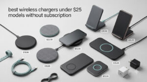 best wireless chargers under $25 models without subscription