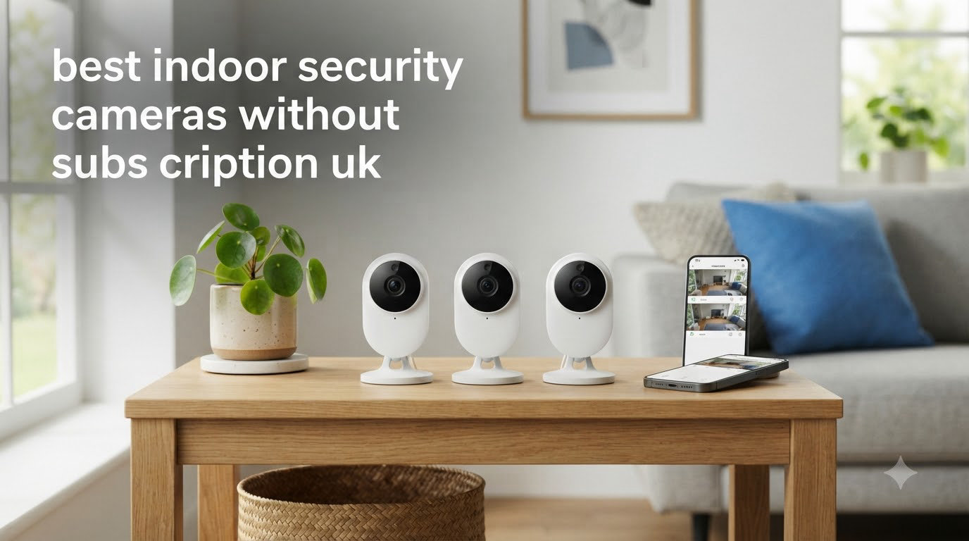 best indoor security cameras without subscription uk
