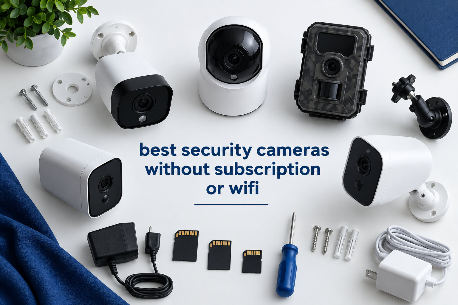 best security cameras without subscription or wifi