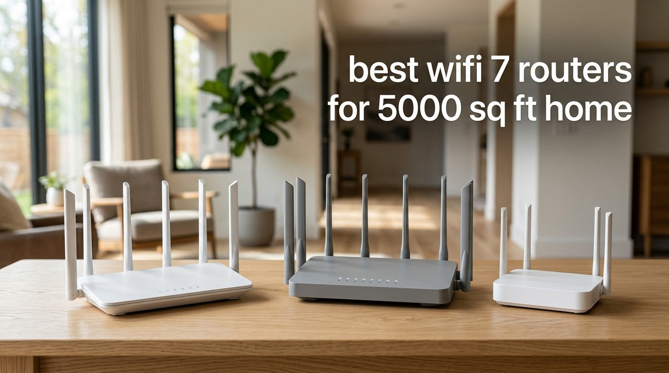 best wifi 7 routers for 5000 sq ft home