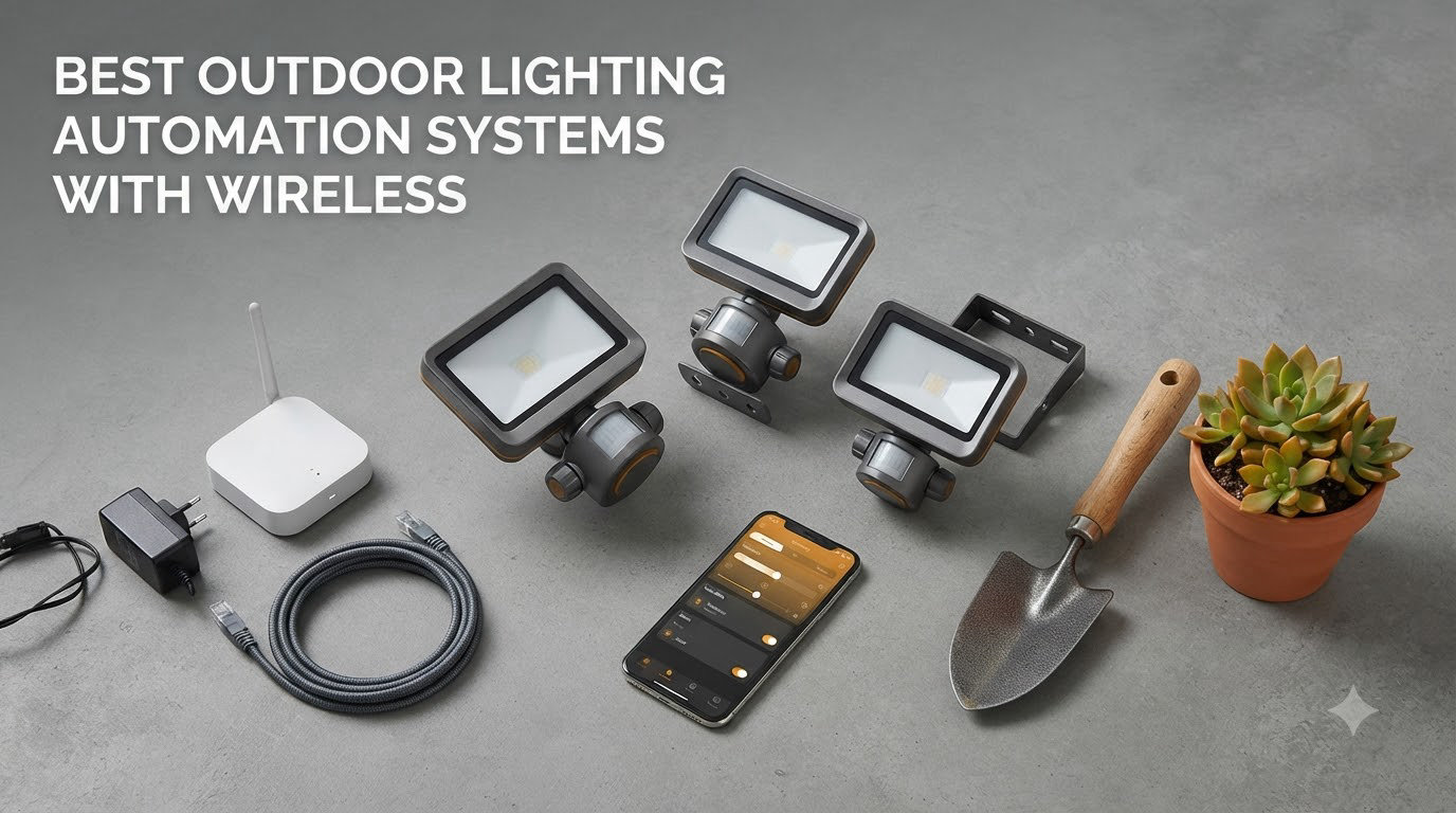 best outdoor lighting automation systems with wireless
