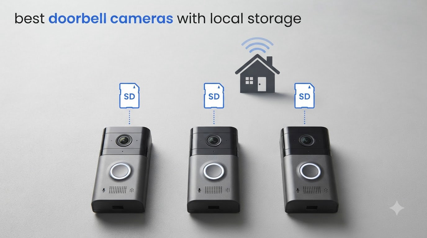 best doorbell cameras with local storage