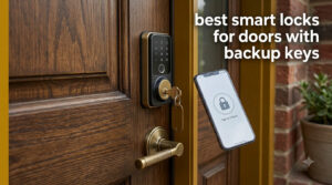 best smart locks for doors with backup keys