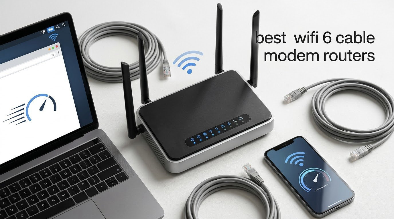 best wifi 6 cable modem routers
