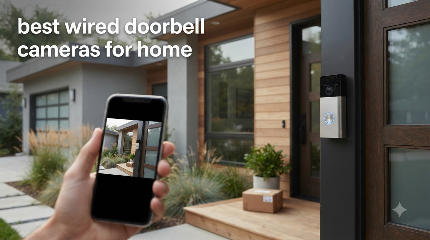 best wired doorbell cameras for home