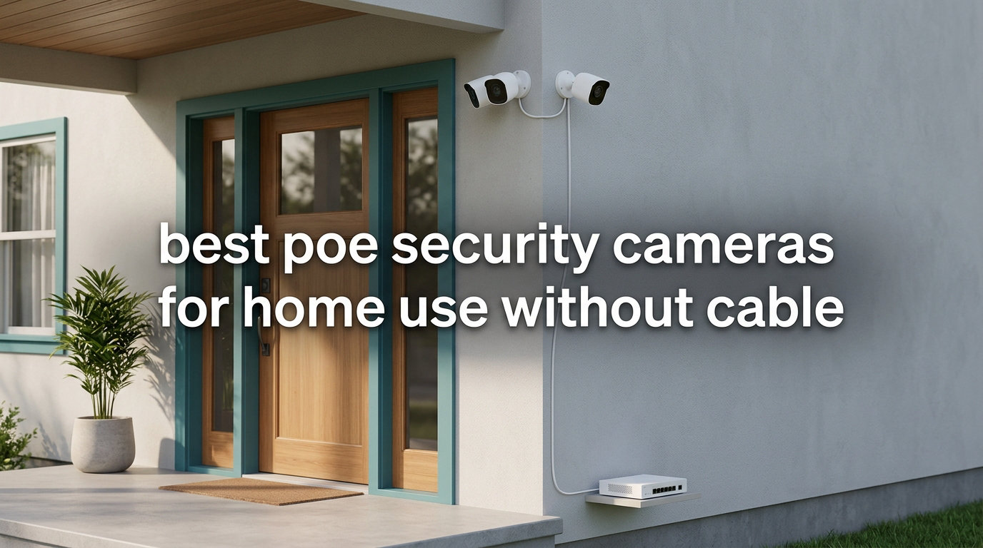 best poe security cameras for home use without cable