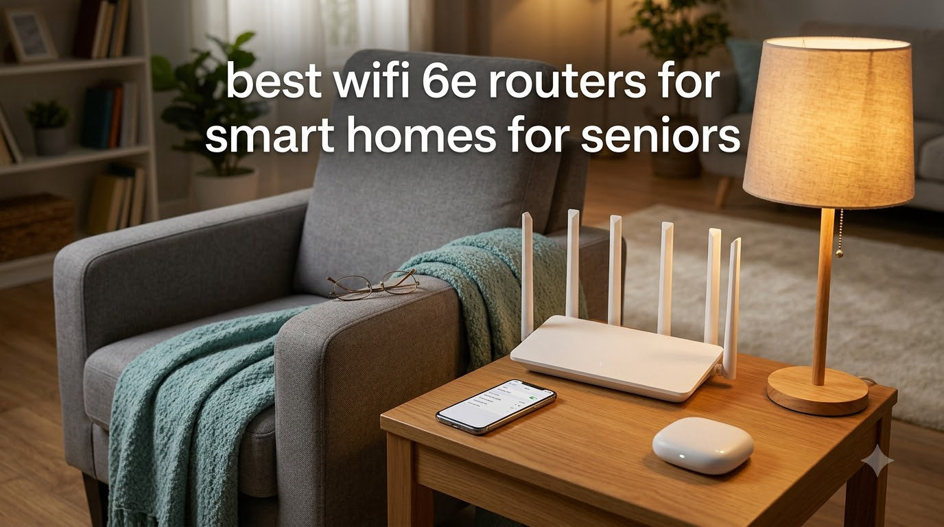 best wifi 6e routers for smart homes for seniors