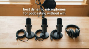 best dynamic microphones for podcasting without wifi