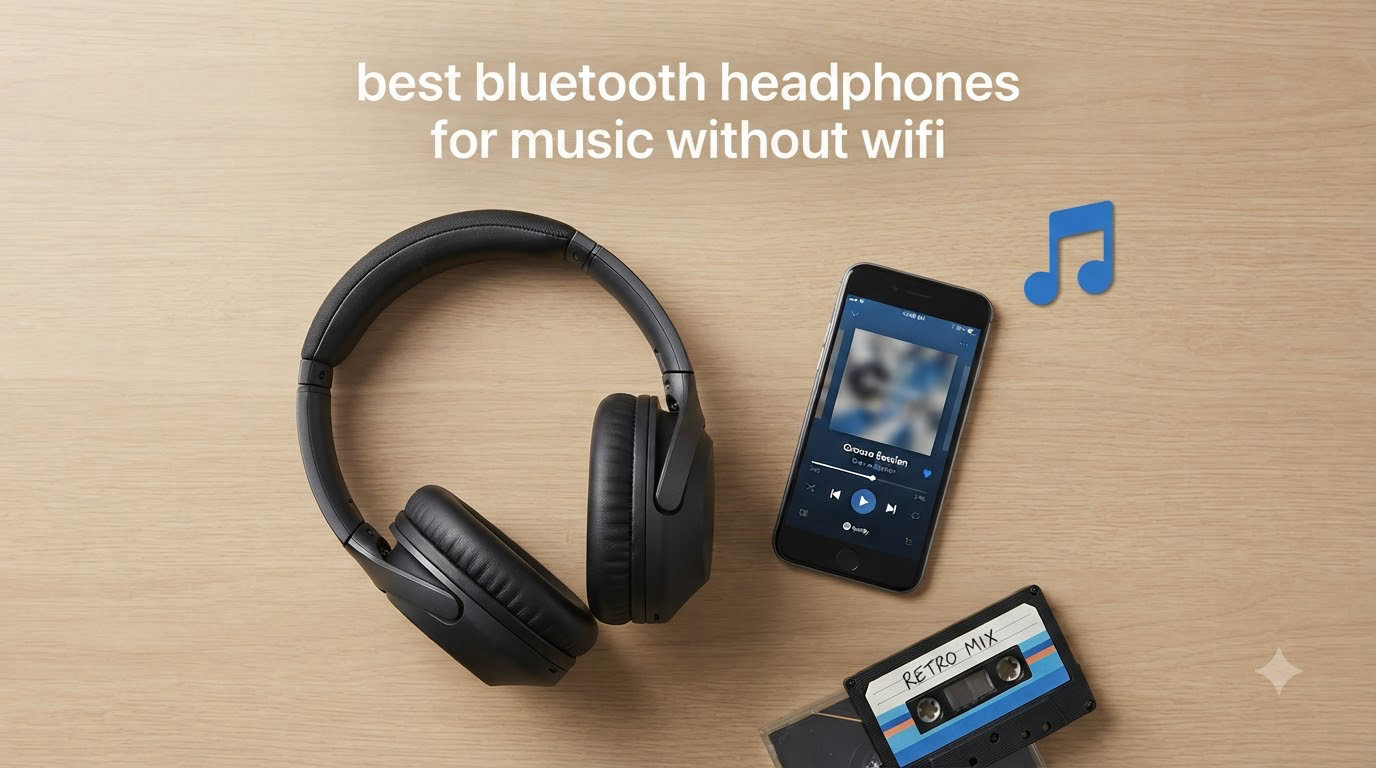 best bluetooth headphones for music without wifi