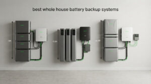 best whole house battery backup systems
