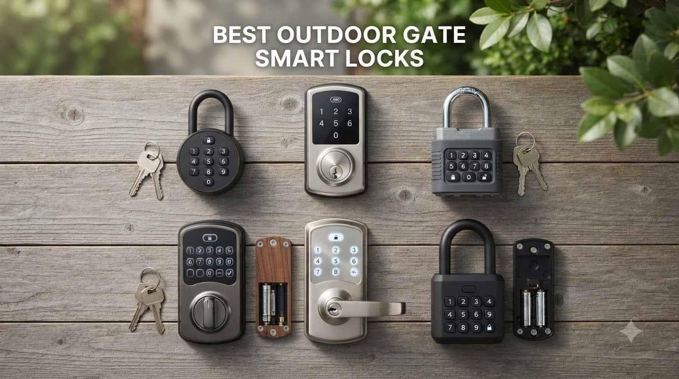 best outdoor gate smart locks