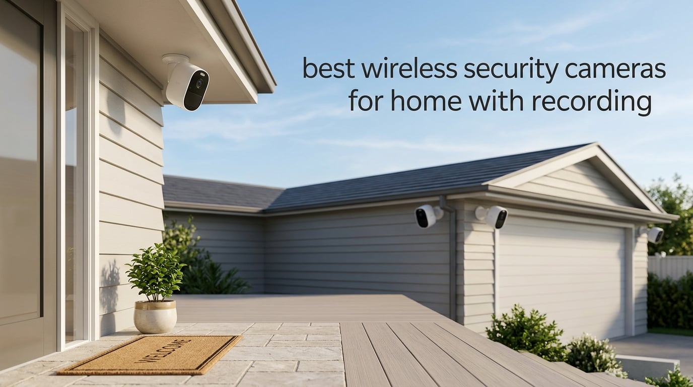 best wireless security cameras for home with recording