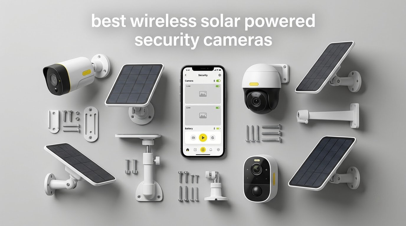 best wireless solar powered security cameras