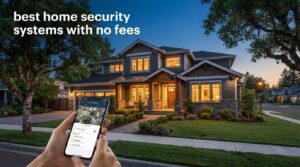 best home security systems with no fees