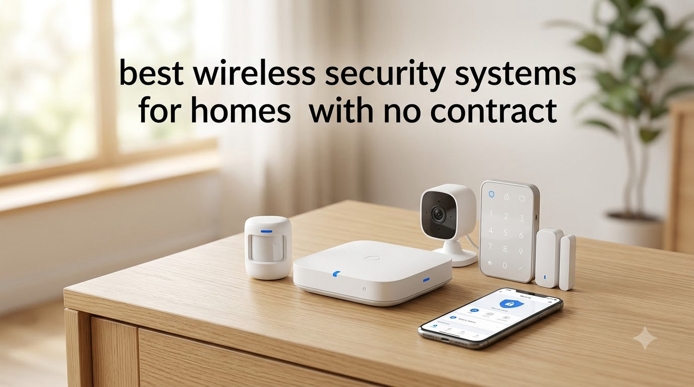 best wireless security systems for homes with no contract