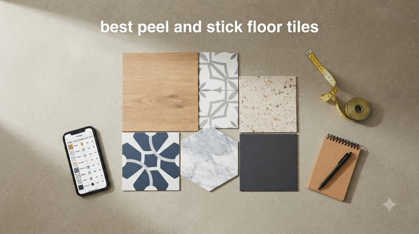 best peel and stick floor tiles