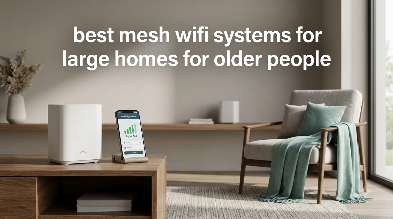 best mesh wifi systems for large homes for older people