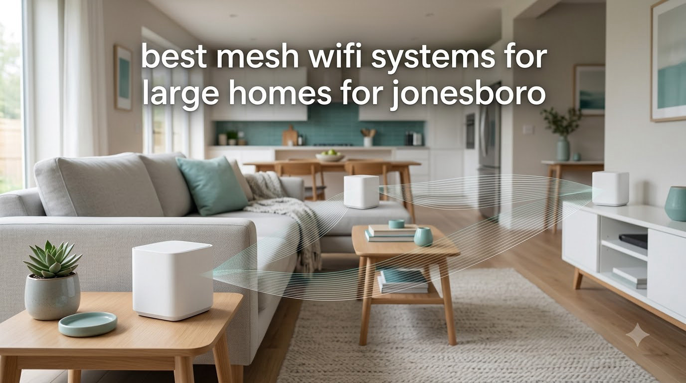 best mesh wifi systems for large homes for jonesboro