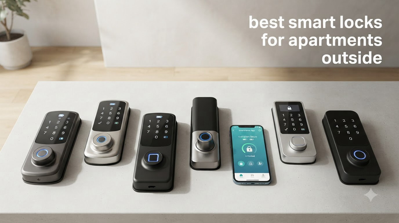 best smart locks for apartments outside