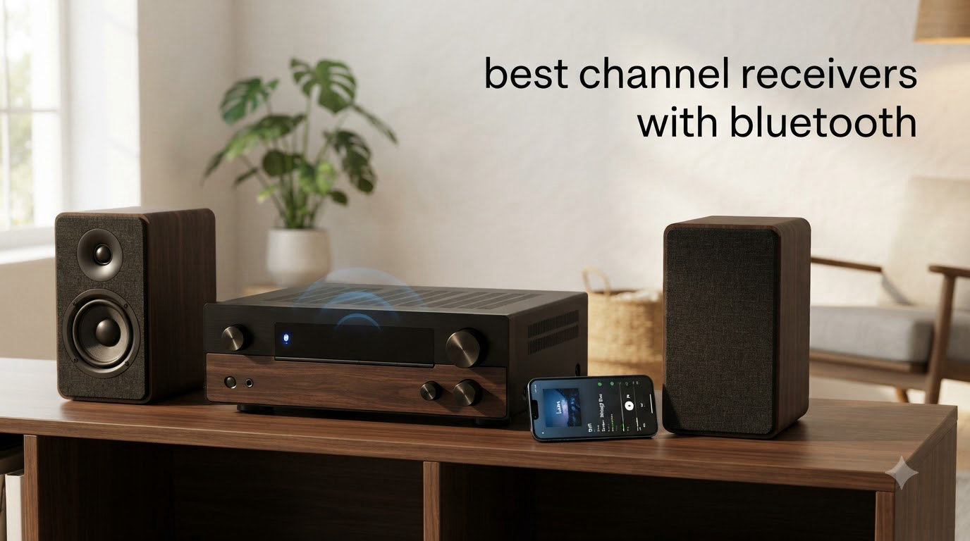 best 2 channel receivers with bluetooth