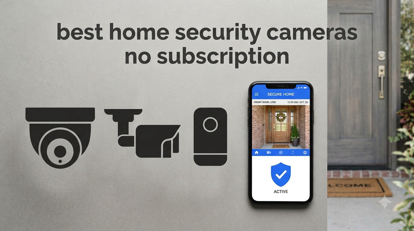 best home security cameras no subscription
