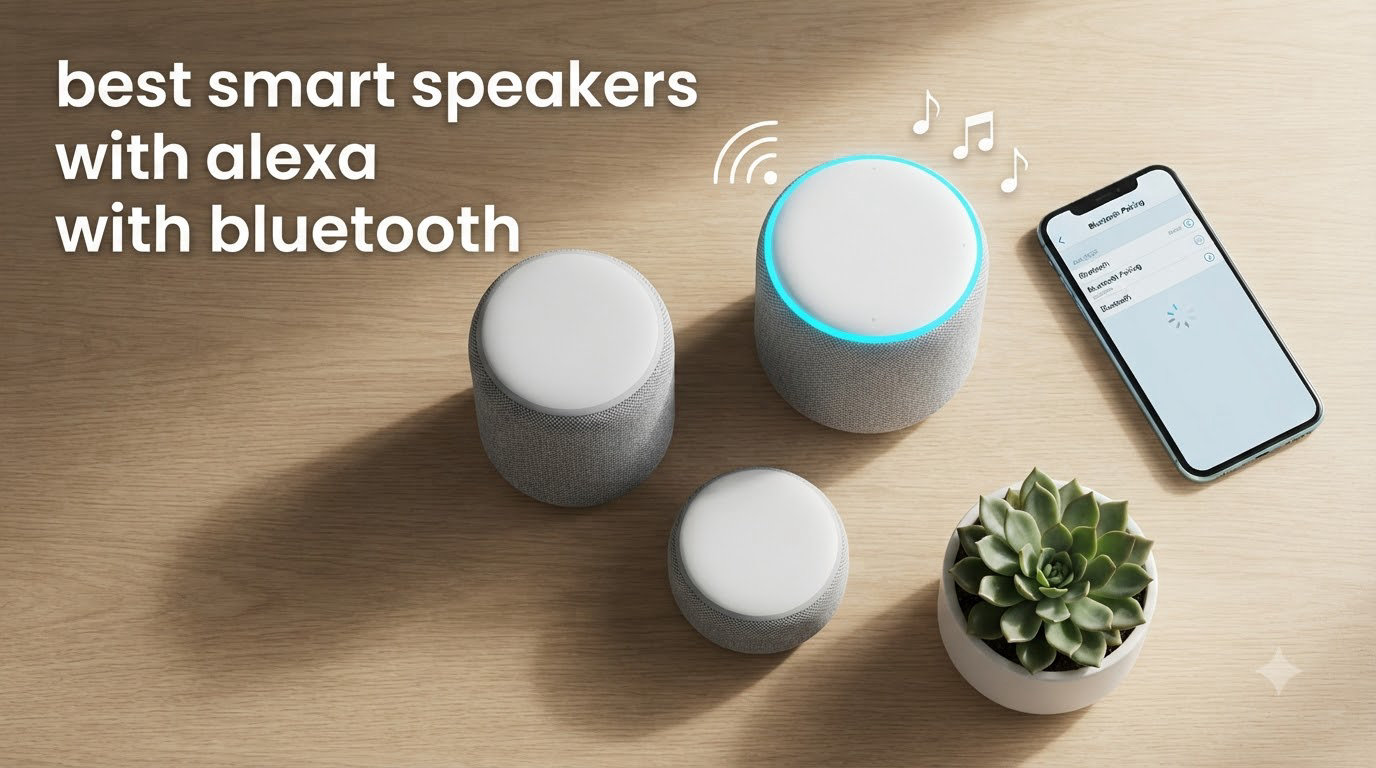best smart speakers with alexa with bluetooth