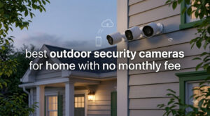 best outdoor security cameras for home with no monthly fee