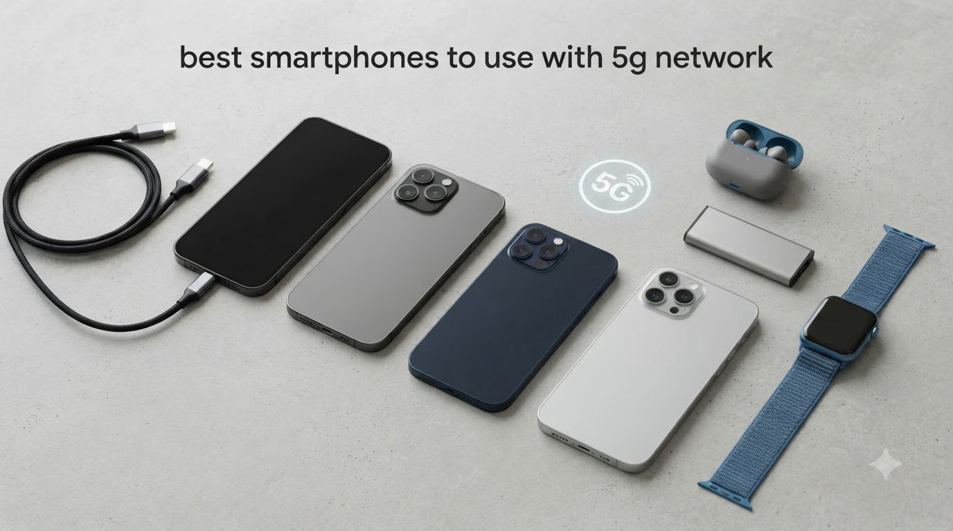 best smartphones to use with 5g network