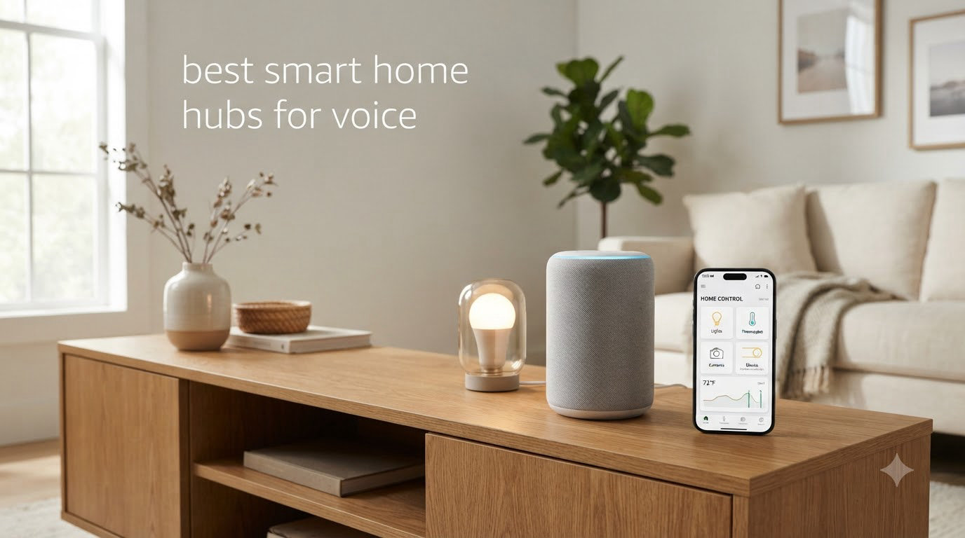 best smart home hubs for voice