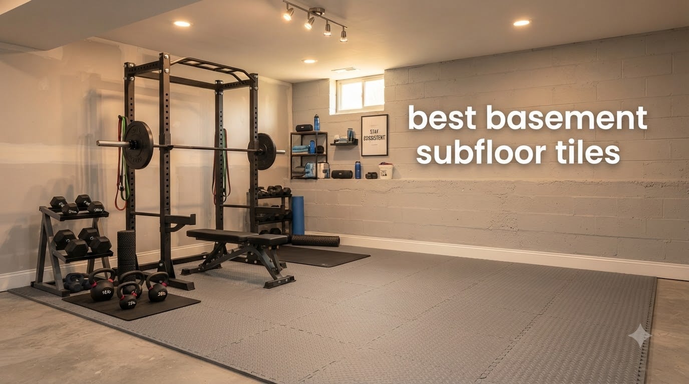 best basement subfloor tiles