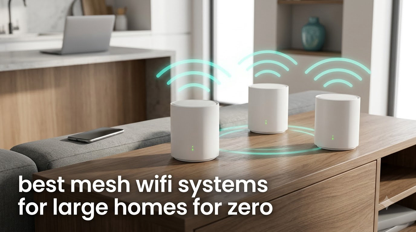 best mesh wifi systems for large homes for zero