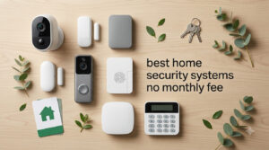 best home security systems no monthly fee